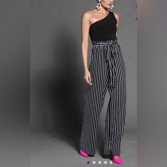 PAPERBAG Striped Jumpsuit - Picture 1 of 3